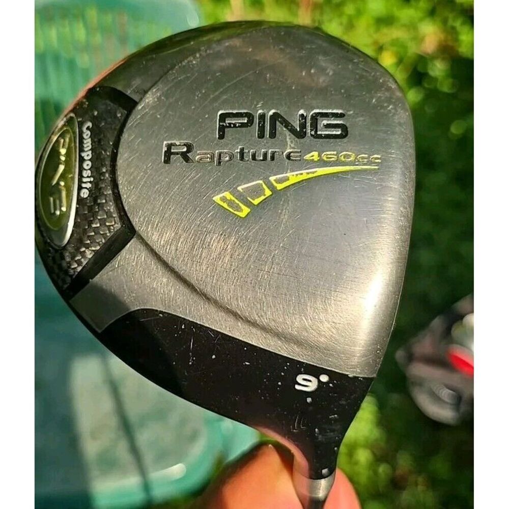 PING Rapture 460cc Driver 9‎ Degrees Graphite Stiff Flex Right-Handed P-124158